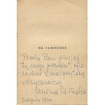 OSIŃSKA Janina - Na Jamboree [1934] [predná strana obálky: Tadeusz Piotrowski] [AUTOGRAF A DEDIKÁT].
