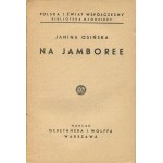 OSIŃSKA Janina - Na Jamboree [1934] [predná strana obálky: Tadeusz Piotrowski] [AUTOGRAF A DEDIKÁT].