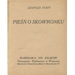 STAFF Leopold - Pieśń o skowronku [wydanie pierwsze 1919]