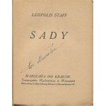 STAFF Leopold - Sady [wydanie pierwsze 1919]