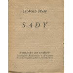 STAFF Leopold - Orchards [first edition 1919].