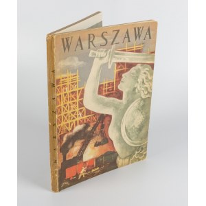 Warszawa. Album zdjęć z lat 40. [1950] [okł. Jan Marcin Szancer]