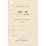 WIECH (wł. WIECHECKI Stefan) - Śmiej się pan z tego. Wybór felietonów 1946-1955 [komplet 2 tomów] [1958] [il. Władysław Daszewski]