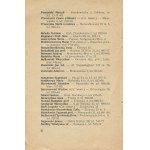 Society of Polish Writers and Journalists. List of members [1938].