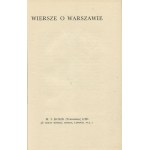Wiersze o Warszawie [Londyn 1941]
