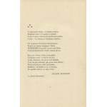 Gedichte über Warschau [London 1941].