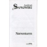 SAPKOWSKI Andrzej - Hussite Trilogy: Narrenturm, Boży bojownicy, Lux perpetua [set of 3 volumes] [volume I - first edition 2002] [AUTOGRAPH AND DEDICATION].
