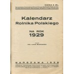 Poľský poľnohospodársky kalendár na rok 1929