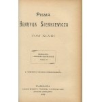 SIENKIEWICZ Henryk - Mieszaniny literacko-artystyczne [komplet 2 części] [1902]