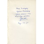 BRZĘKOWSKI Jan - Déplacement du Paysage [wydanie pierwsze Bagnols-sur-Cèze 1973] [AUTOGRAF I DEDYKACJA]