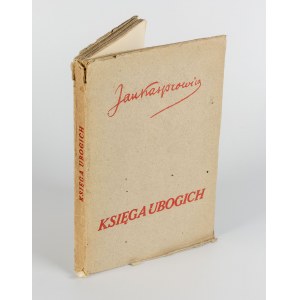 KASPROWICZ Jan - The Book of the Poor [first edition 1916].