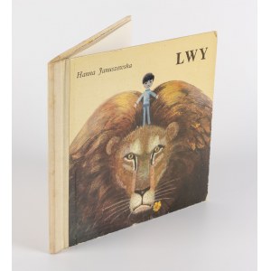 JANUSZEWSKA Hanna - Lions [first edition 1974] [ill. Janusz Stanny] [AUTOGRAPH AND DEDICATION].