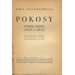 ZEGADŁOWICZ Emil - Pokosy. Wybór poezji 1907-1932 [AUTOGRAF I DEDYKACJA]