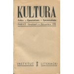 Kultura. Numer 12 (50) z 1951 roku [Bobkowski, Vincenz, Miłosz]