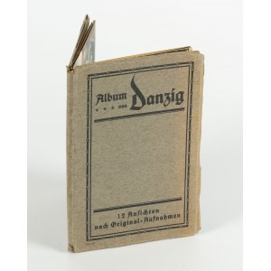 Album Danzig (Danzig). 12 Ansichten nach Original-Aufnahmen [leporello with 12 color postcards] [after 1910].