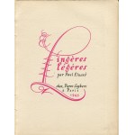 ÉLUARD Paul - Lingères légères [first edition Paris 1945] [ill. Louis Marcoussis].