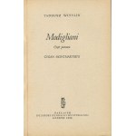 WITTLIN Tadeusz - Modigliani [komplet 2 tomów] [wydanie pierwsze Londyn 1965] [okł. Stanisław Gliwa]