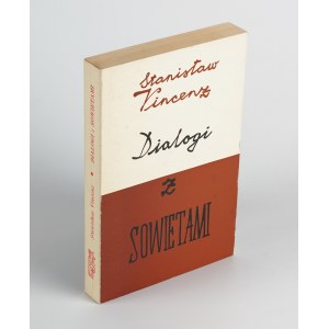 VINCENZ Stanislaw - Dialogues with the Soviets [first edition London 1966].