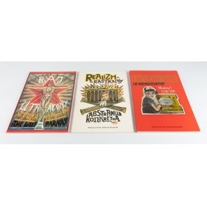 Sztuka najnowsza. Catalogs of three exhibitions [Polish art of the 1980s] [1990].