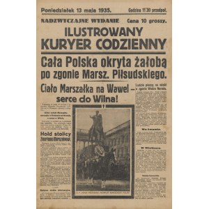 Ilustrowany Kurier Codzienny. Nadzwyczajne wydanie z 13 maja 1935 roku