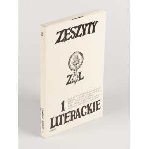 Zeszyty Literackie. Numer 1 [Paryż 1983] [okł. Jan Lebenstein]
