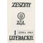 Zeszyty Literackie. Numer 1 [Paryż 1983] [okł. Jan Lebenstein]