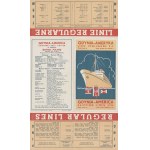 Gdynia-Ameryka Linie Żeglugowe S.A. Folder reklamowy [1949]