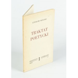MILLOSZ Czeslaw - Traktat poetycki [first edition Paris 1957].