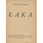 LEŚMIAN Bolesław - Meadow [first edition 1920].