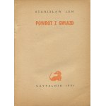 LEM Stanisław - Powrót z gwiazd [wydanie pierwsze 1961] [okł. Marian Stachurski]