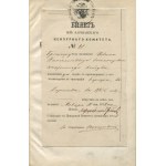 Gesetz der Warschauer Kreditgenossenschaft auf Gegenseitigkeit [1872].