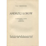 ERENBURG Ilja - Andrzej Łobow [wydanie pierwsze Rój 1938] [okł. Stanisław Zalewski]