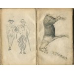 KONOPACKI Jan - Sketchbook of a painter [ca. 1870-1880].