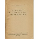 STEINHAUS Hugo - Czem jest a czem nie jest matematyka [first edition 1923] [cover by Anna Harland-Zajączkowska].
