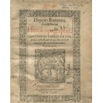 [Astrologie] RANTZAU Heinrich - Horoscopographia, continens fabricam cardinum cœlestium ad quoduis datum tempus (...) [Straßburg 1585] / FINCKE Thomas - Horoscopographia siue de inveniendo stellarum astrologia [Schleswig 1591].