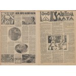 In the wide world. Weekly Courier in pictures and words. Set of 4 issues from 1929 [photomontages by Kazimierz Podsadecki].