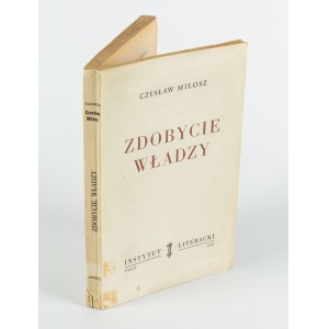 MILLOSZ Czeslaw - Zdobycie władzy [first edition Paris 1955].
