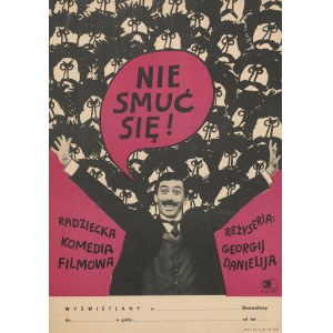 [plakat] BUTENKO Bohdan - Nie smuć się! Radziecka komedia filmowa [1968]