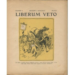 LIBERUM VETO. Numer 2 z 10 stycznia 1904 roku