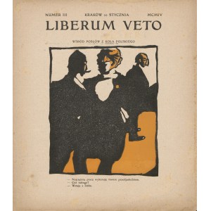 LIBERUM VETO. Numer 3 z 20 stycznia 1904 roku