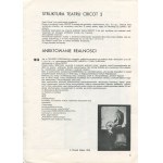 Calendar of Cricot 2 Theatre. 1955-1980