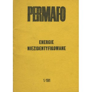 PERMAFO. Unidentified Energies [Natalia LL, Andrzej Lachowicz, Jerzy Rosolowicz] [1981] [AUTOGRAPH AND DEDICATION BY ANDRZEJ LACHOWICZ].