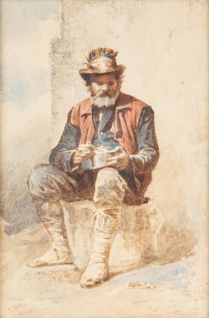 Karol Miller (1835-1920), Para włoska, 1865 r.