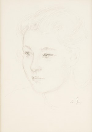 Stanisław Żurawski (1889 Krosno - 1976 Kraków), Portret dziewczyny