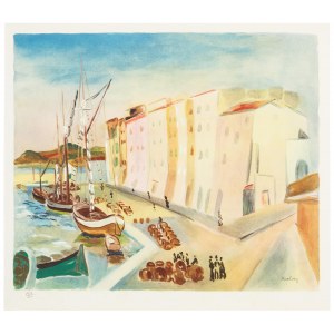 Mojżesz Kisling (1891 Kraków - 1953 Sanary-sur-Mer), Port w Saint Tropez
