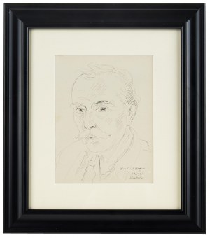 Wlastimil Hofman (1881 Praga - 1970 Szklarska Poręba), Autoportret, 1946 r.