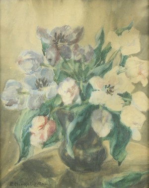 Elsa Merkel (1887-?), Kwiaty w wazonie