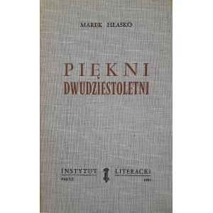 HŁASKO Marek - Piękni dwudziestoletni (KULTURA PARYSKA)