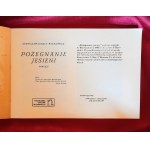 WITKIEWICZ Stanisław Ignacy - Pożegnanie jesieni - WYDANIE PODZIEMNE