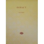 HORACY - Satyry, WYDANIE PIERWSZE (Biblioteka Poetów)